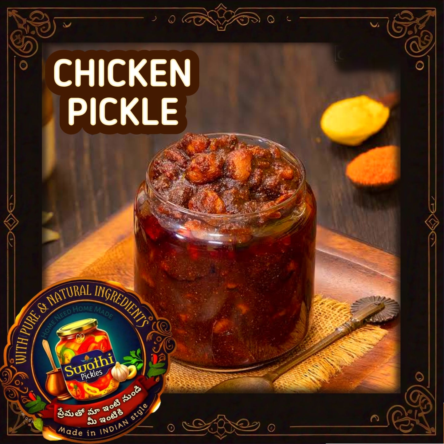 Chicken Pickle (Bone)